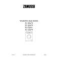 ZANUSSI FJ1054W Owners Manual ZANUSSI FJ1054W Owners Manual