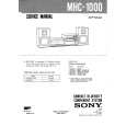 SONY MHC1000 Service Manual SONY MHC1000 Service Manual