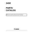 CANON S450 Parts Catalog CANON S450 Parts Catalog