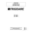 FRIGIDAIRE CF160S Owners Manual FRIGIDAIRE CF160S Owners Manual