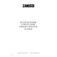 ZANUSSI ZI5280D Owners Manual ZANUSSI ZI5280D Owners Manual