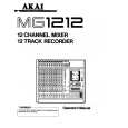 AKAI MG1212 Owners Manual AKAI MG1212 Owners Manual