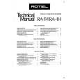 ROTEL RA-314 Service Manual ROTEL RA-314 Service Manual