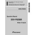 PIONEER DEH-P9200R/UC Owners Manual PIONEER DEH-P9200R/UC Owners Manual