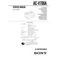 SONY ACV700A Service Manual SONY ACV700A Service Manual