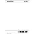 ZANKER IT9280 Owners Manual ZANKER IT9280 Owners Manual