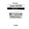 CASIO CK500 Instrukcja Obsługi CASIO CK500 Instrukcja Obsługi