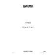 ZANUSSI ZT 162 B Owners Manual ZANUSSI ZT 162 B Owners Manual