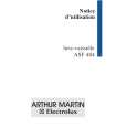 ARTHUR MARTIN ELECTROLUX ASF484 Owners Manual ARTHUR MARTIN ELECTROLUX ASF484 Owners Manual