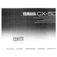 YAMAHA CX-50 Owners Manual YAMAHA CX-50 Owners Manual