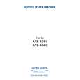 ARTHUR MARTIN ELECTROLUX AFB4001X Owners Manual ARTHUR MARTIN ELECTROLUX AFB4001X Owners Manual