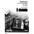 TECHNICS SUA600 Owners Manual TECHNICS SUA600 Owners Manual