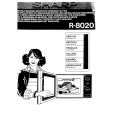 SHARP R8020 Owners Manual SHARP R8020 Owners Manual