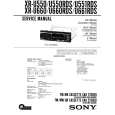 SONY XRU550 Service Manual SONY XRU550 Service Manual