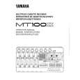 YAMAHA MT100II Owners Manual YAMAHA MT100II Owners Manual