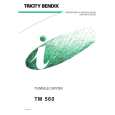 TRICITY BENDIX TM560 Owners Manual TRICITY BENDIX TM560 Owners Manual