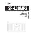 TEAC SRL38MP3 Owners Manual TEAC SRL38MP3 Owners Manual