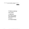 ZANUSSI TD160T Owners Manual ZANUSSI TD160T Owners Manual