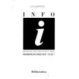 ELECTROLUX ER2521I Owners Manual ELECTROLUX ER2521I Owners Manual