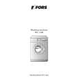 FORS WA1400 Owners Manual FORS WA1400 Owners Manual
