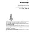 PANASONIC KXTGA572 Owners Manual PANASONIC KXTGA572 Owners Manual