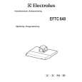 ELECTROLUX EFTC640/S Owners Manual ELECTROLUX EFTC640/S Owners Manual