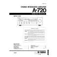 YAMAHA A720 Service Manual YAMAHA A720 Service Manual