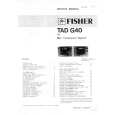 FISHER TADG40 Service Manual FISHER TADG40 Service Manual