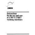 ZANUSSI Z915T Owners Manual ZANUSSI Z915T Owners Manual