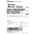PIONEER DEH-P8400MP/XN/UC Service Manual PIONEER DEH-P8400MP/XN/UC Service Manual