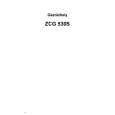 ZANUSSI ZCG530S Owners Manual ZANUSSI ZCG530S Owners Manual