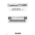 CASIO CT6000 Owners Manual CASIO CT6000 Owners Manual