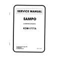 SAMPO KDM1777A(N) Service Manual SAMPO KDM1777A(N) Service Manual