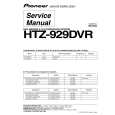 PIONEER HTZ-929DVR/WLXJ Service Manual PIONEER HTZ-929DVR/WLXJ Service Manual