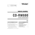 TEAC CD-RW880 Service Manual TEAC CD-RW880 Service Manual