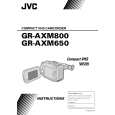 JVC GR-AXM650U Owners Manual JVC GR-AXM650U Owners Manual