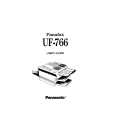 PANASONIC UF766 Owners Manual PANASONIC UF766 Owners Manual