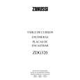 ZANUSSI ZDG320X Owners Manual ZANUSSI ZDG320X Owners Manual