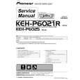 PIONEER KEH-P6021R/XN/EE Service Manual PIONEER KEH-P6021R/XN/EE Service Manual