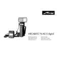 METZ MECABLITZ 76MZ-5 DIGITAL Owners Manual METZ MECABLITZ 76MZ-5 DIGITAL Owners Manual