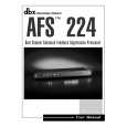 HARMAN AFS224 Owners Manual HARMAN AFS224 Owners Manual