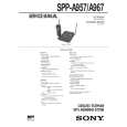 SONY SPPA957 Owners Manual SONY SPPA957 Owners Manual