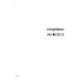 ARTHUR MARTIN ELECTROLUX AU6220U Owners Manual ARTHUR MARTIN ELECTROLUX AU6220U Owners Manual