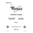 WHIRLPOOL LA7005XPW1 Parts Catalog WHIRLPOOL LA7005XPW1 Parts Catalog