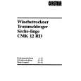 CASTOR CMK12RD Owners Manual CASTOR CMK12RD Owners Manual