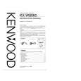 KENWOOD KXW8060 Owners Manual KENWOOD KXW8060 Owners Manual
