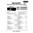 SHARP WQT484H/E Service Manual SHARP WQT484H/E Service Manual