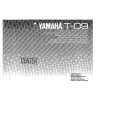 YAMAHA T-09 Owners Manual YAMAHA T-09 Owners Manual