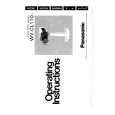 PANASONIC WV-CL110 Owners Manual PANASONIC WV-CL110 Owners Manual