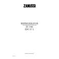 ZANUSSI Zi7165 Owners Manual ZANUSSI Zi7165 Owners Manual